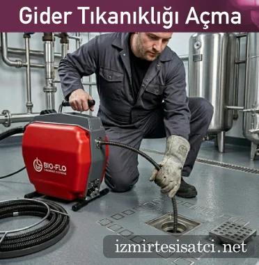 izmir gider tıkanıklığı açma