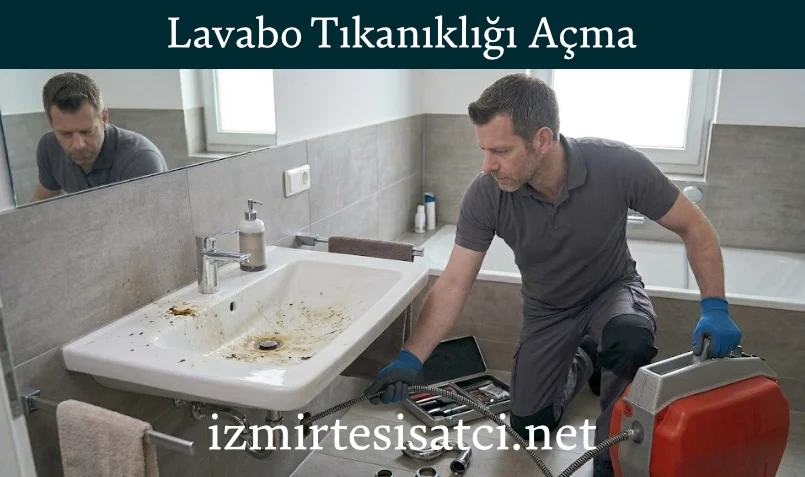 lavabo tıkanıklığı açma